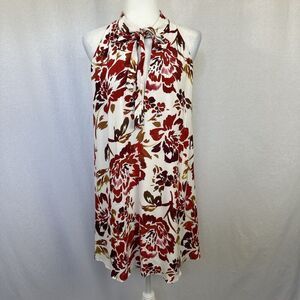 Lovers + Friends City Streets Floral Halter Mini Dress Womens Size M Romantic